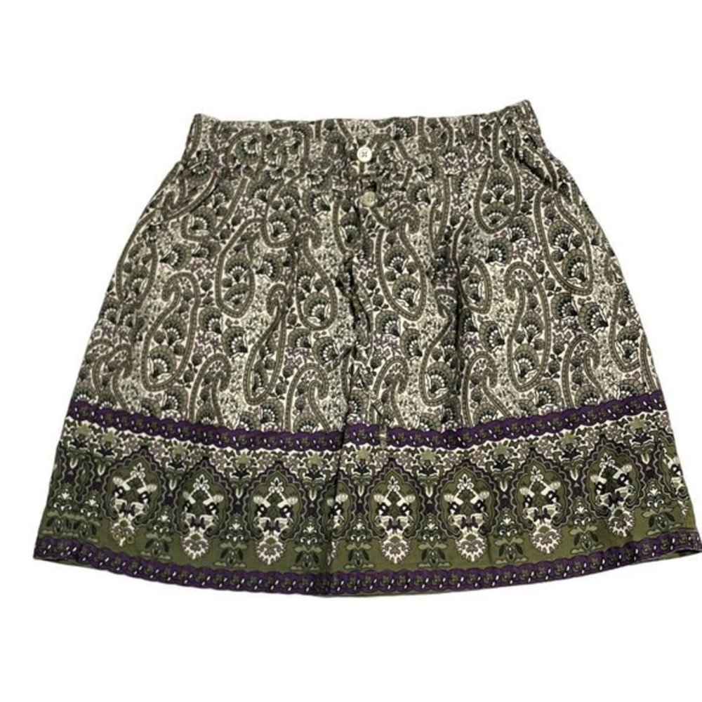 Converse Paisley‎ Mini Short Skirt Size XS | J1